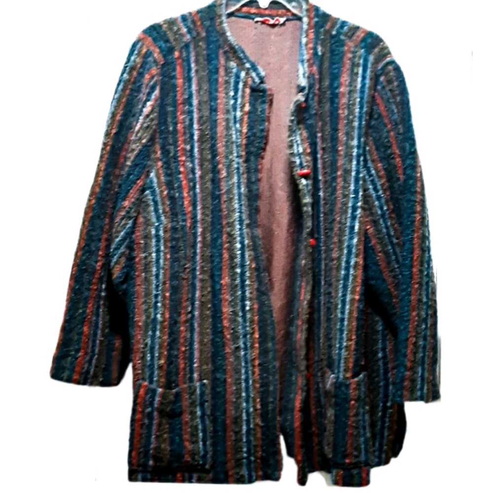 Vintage Boho Terry Blazer